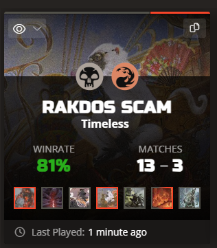 deivmeh's tweet photo. No estafen a la gente, banda, está mal.

Scamming people is bad kids, don't do it.

De Bronze a Platino en 3.5hrs. Siguen siendo rangos bajos, pero el wr está chido @fireshoes 

From Bronze to Platinum in 3.5 hrs. Still low ranks, but the wr is cool. Deck in alt. Timeless is cool https://t.co/uZCiWT7zsA