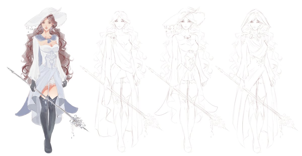 sequoi_ia's tweet image. Oisín redesign + her concepts :D