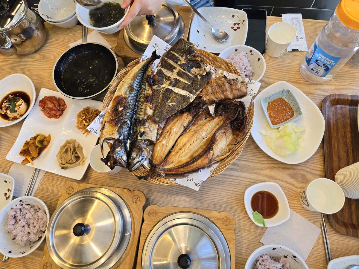 생선구이 먹으러 왔어요