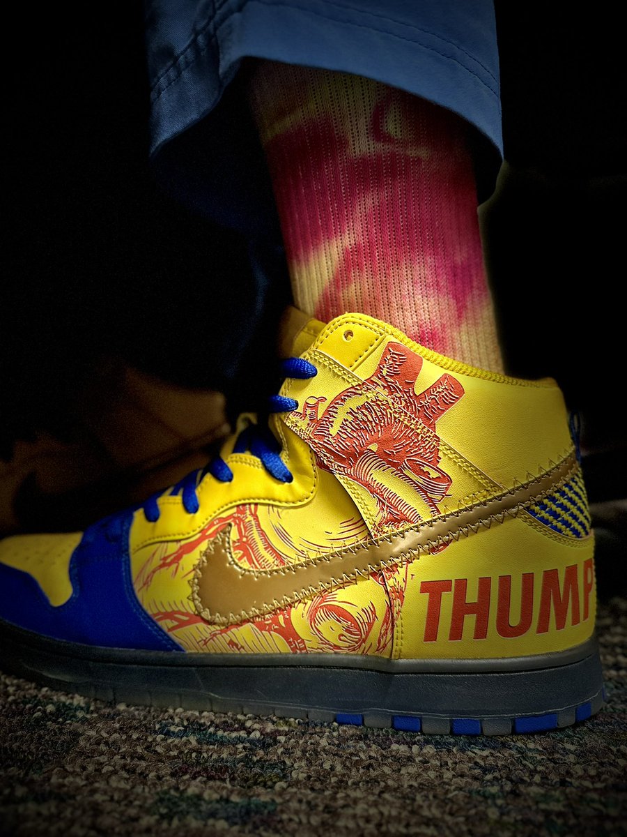 moreshoesthan's tweet image. Labor Day fell right in the middle of my call block but at least I got to pull these out today

@BlendsPoetic 🧦 🧦 

#docsindunks 
#nike #doernbecher
#sbdunk #dunk #nikesb
#yoursneakersaredope 
#snkrs #sneakers  #sneakeraddict 
#sneakerhead
#snkrsandscrubs #wearfigs