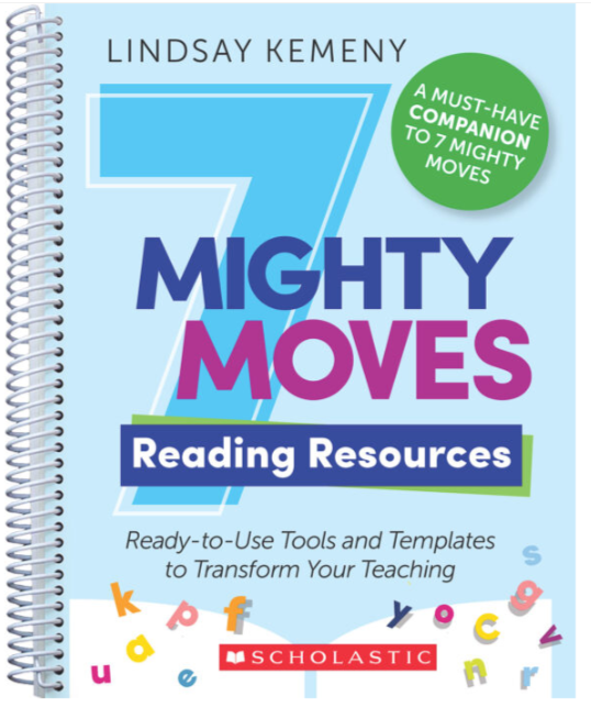 LindsayKemeny's tweet photo. Drumroll, please! I'm thrilled to announce my new book coming Spring 2025! 📚This hefty resource companion to 7 Mighty Moves is PACKED with templates &amp; tools to help you implement the 7 moves. I even wrote some decodables! I can't wait to share what I've been working on! 🥳😍☺️ https://t.co/36HO1X5yNE
