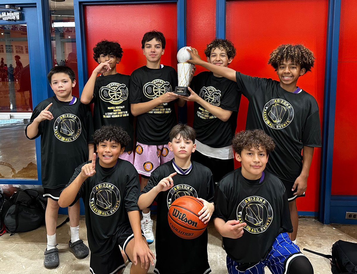 Our c/o ‘28 and ‘29 boys traveled to Tucson, AZ over the weekend and came back with some hardware. Great work, boys! 💪🏼 

#ViggoBasketball ♈️🏀