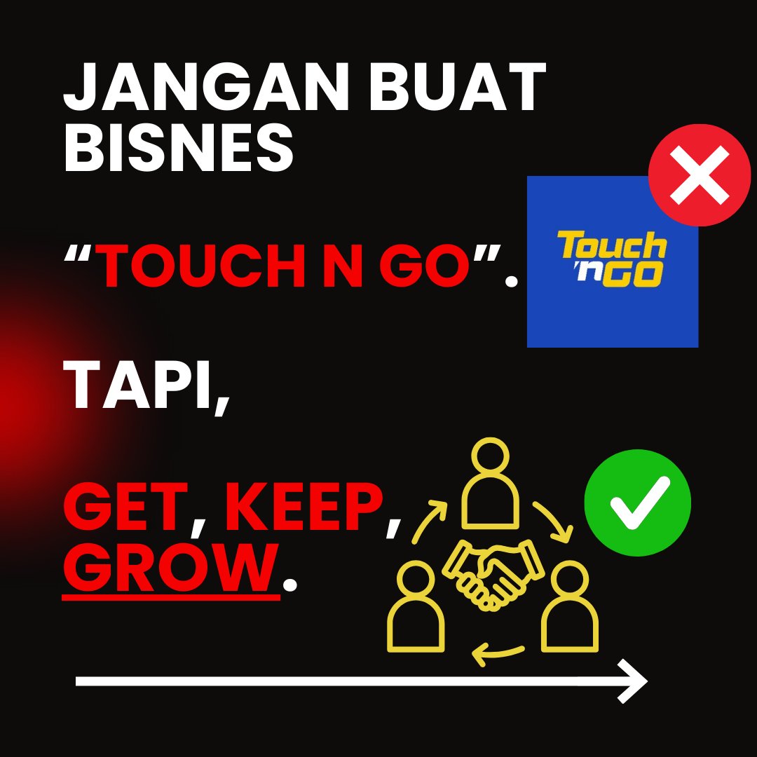 alfarabishariff's tweet photo. In my field of work (ehem speaking), saya jumpa dan berborak 1on1 dengan beratus business owner.
Ada yang baru nak buat bisnes, baru buat produk, dan ada yang dah lama.
Ini 1 kesilapan common yang ramai antara mereka buat.
Bisnes Gaya Touch N Go.
#picthread👇 https://t.co/LE3E8c08Fu
