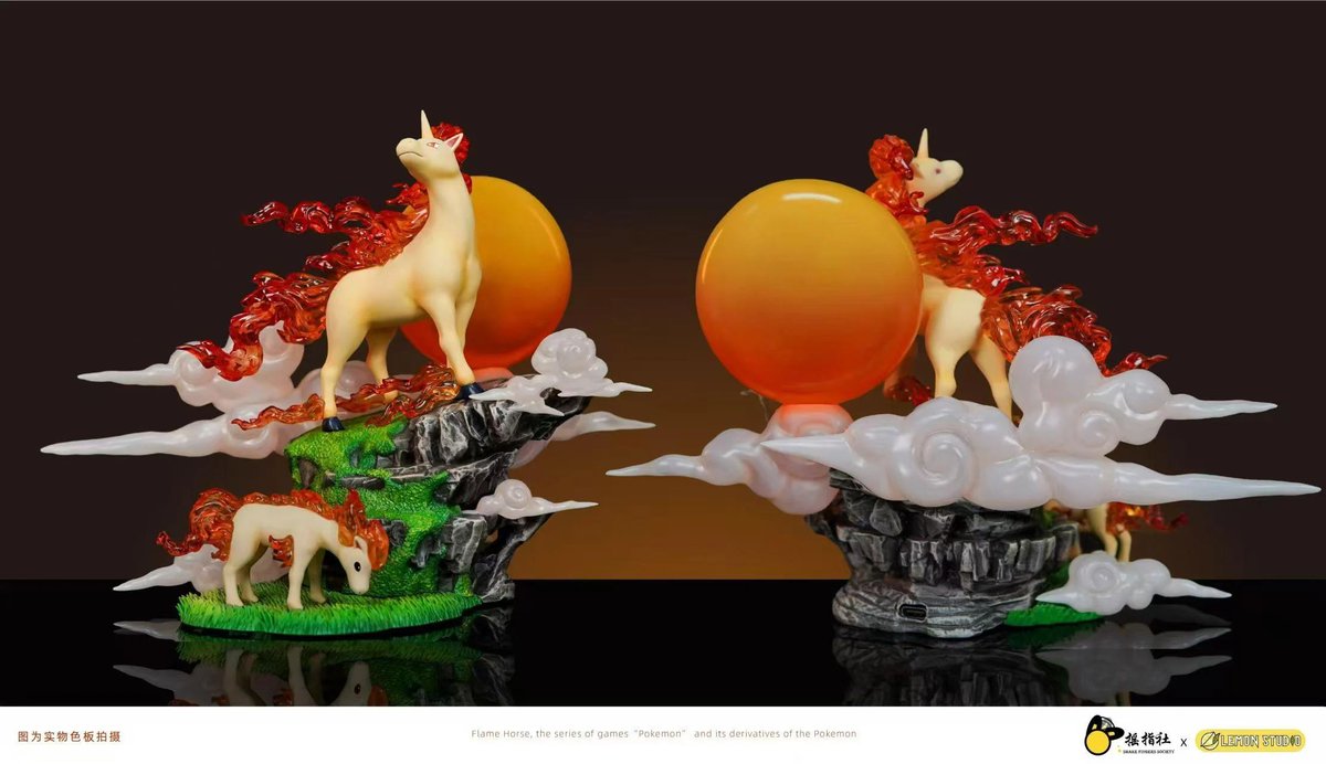 FavorGk's tweet photo. This 1/20 Scale World Zukan Evolution of Rapidash Set with LED figure by Shake Fingers Society Studio x LEMON Studio is now available for pre-order!
#Ponyta #Rapidash #Pokemon #PokemonFigure #PokemonFans #Anime #ShakeFingersSocietyStudio #LEMONStudio

https://t.co/ib4Pbidvxq https://t.co/CN2YyAG4pa