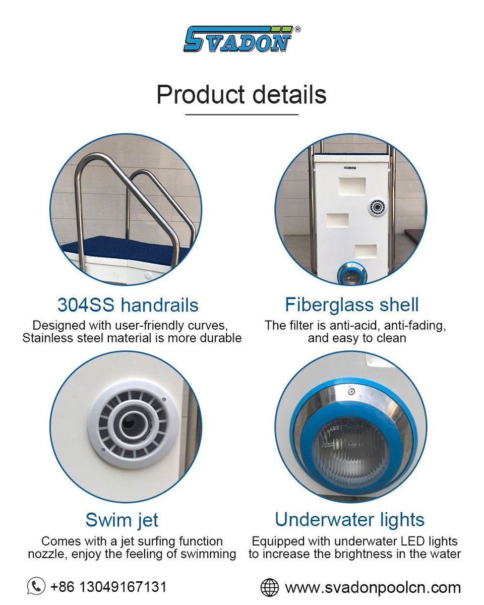 Svadonpool4709's tweet image. Svadon Wall-mounted Filter
    The enclosure of wall-mounted filter is made of high quality fiberglass, anti-acid, anti-fading and easy to clean. Fine filtration, high flow rate, excellent performance. 👍 

#poolwaterfilter #piscinafilter #swimmingpoolfilter #wallmountedfilter