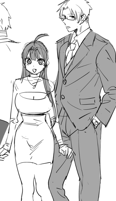 最近なかなか新規漫画を上げられていないんですが…一応設定をこねている最中です…🙃 