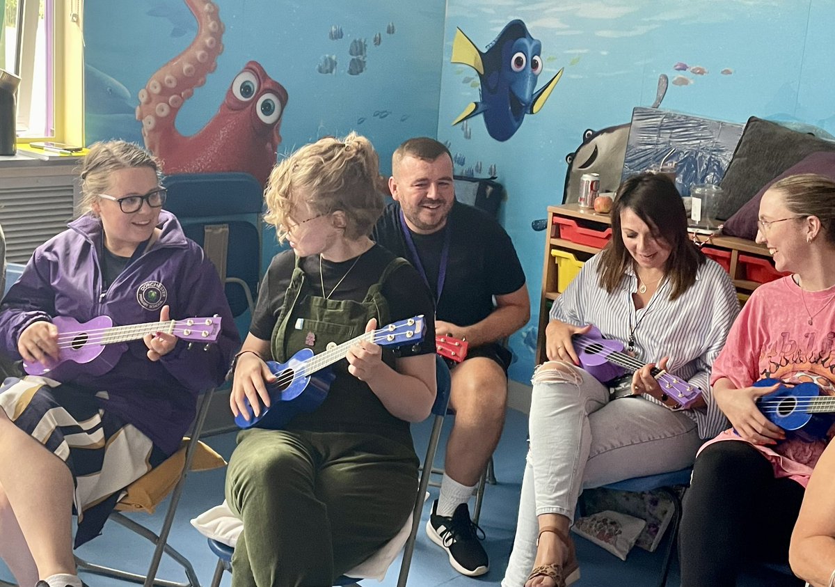 Fantastic training yesterday, on the importance of communication and relationships in bringing out the best in all our children.  We can’t wait to see them back at school today! And, as part of our music development, we all learnt to play the ukulele!
