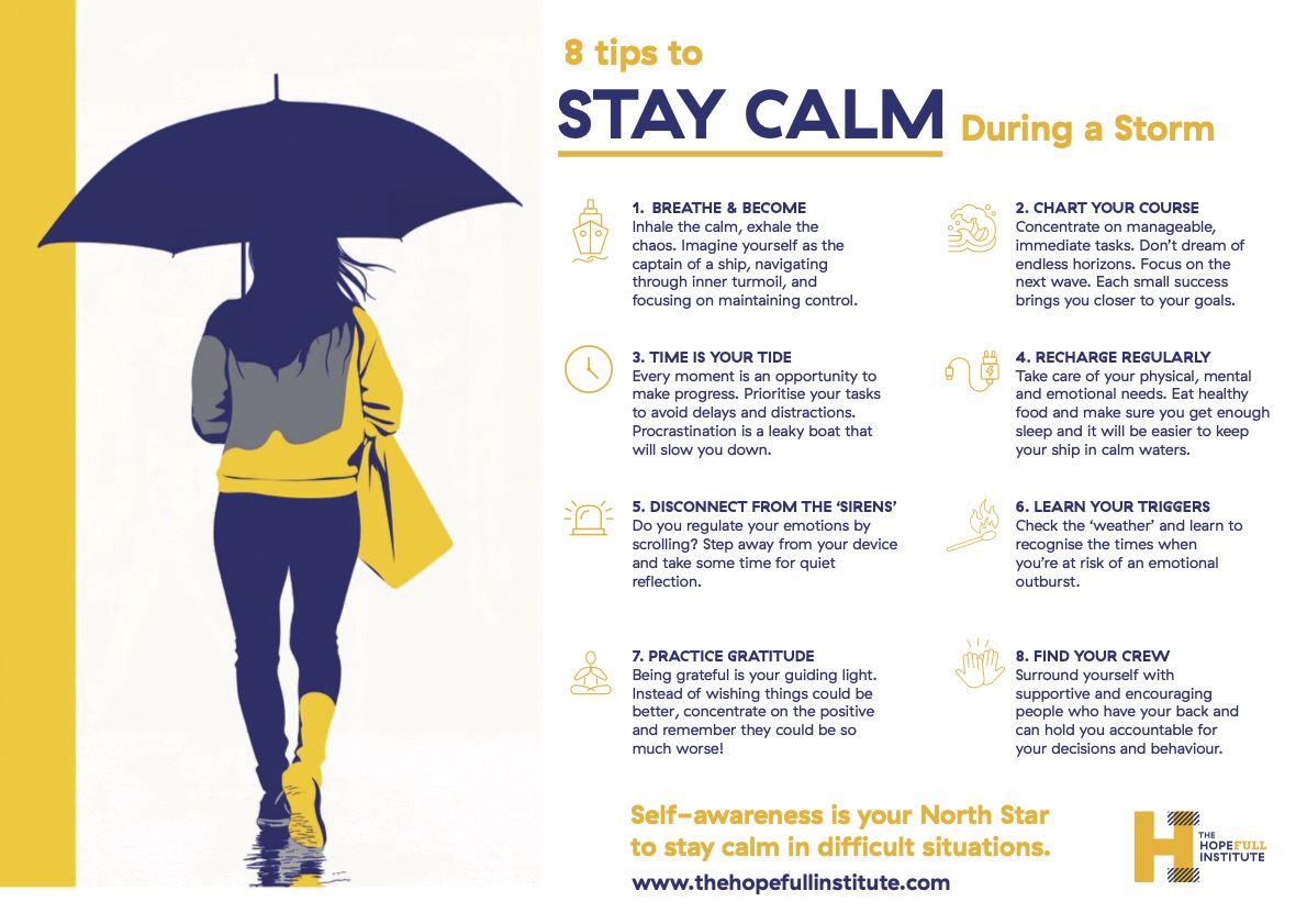 8 Tips to Stay Calms During a Storm!