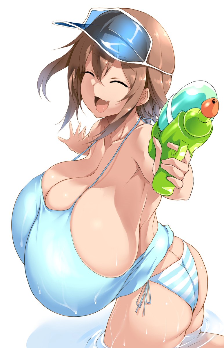 雷「残暑が厳しくても大丈夫よ! だって私がいるじゃない!」 ※根拠無し 

水着雷ちゃん #艦これ 