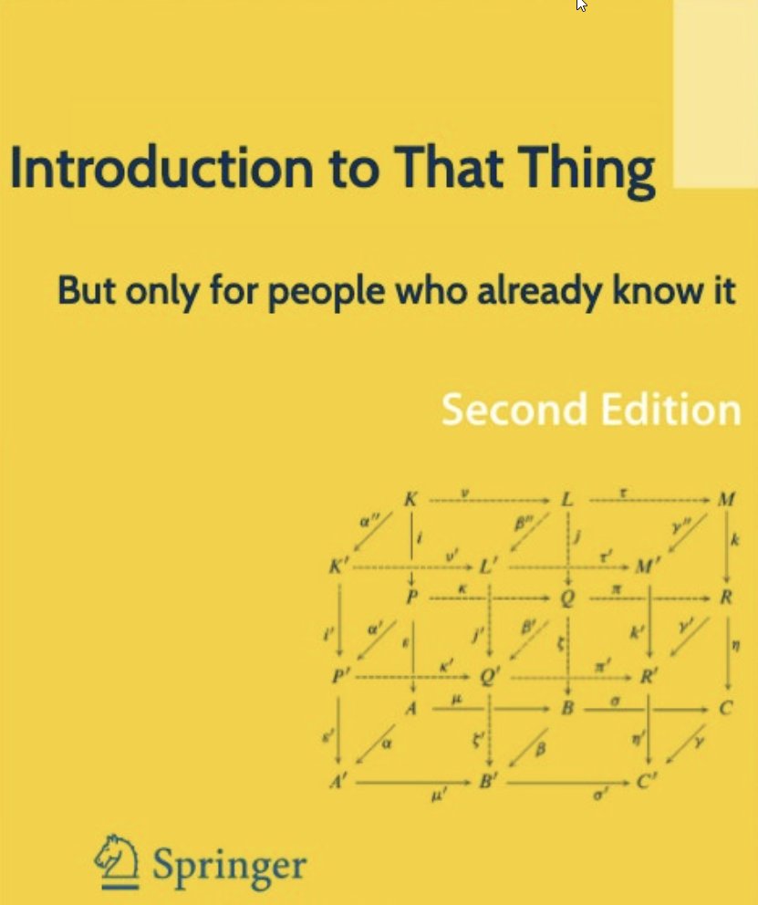 Ah yes, I remember buying that textbook