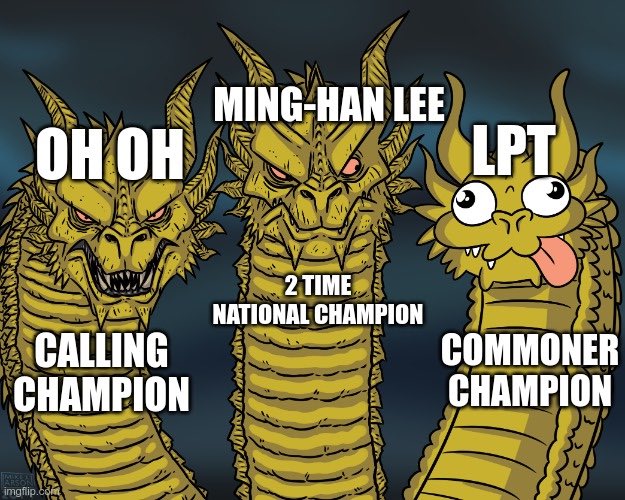 Taiwan’s team cup……Every team needs a troll to highlight the skill of the other players. #fabtcg