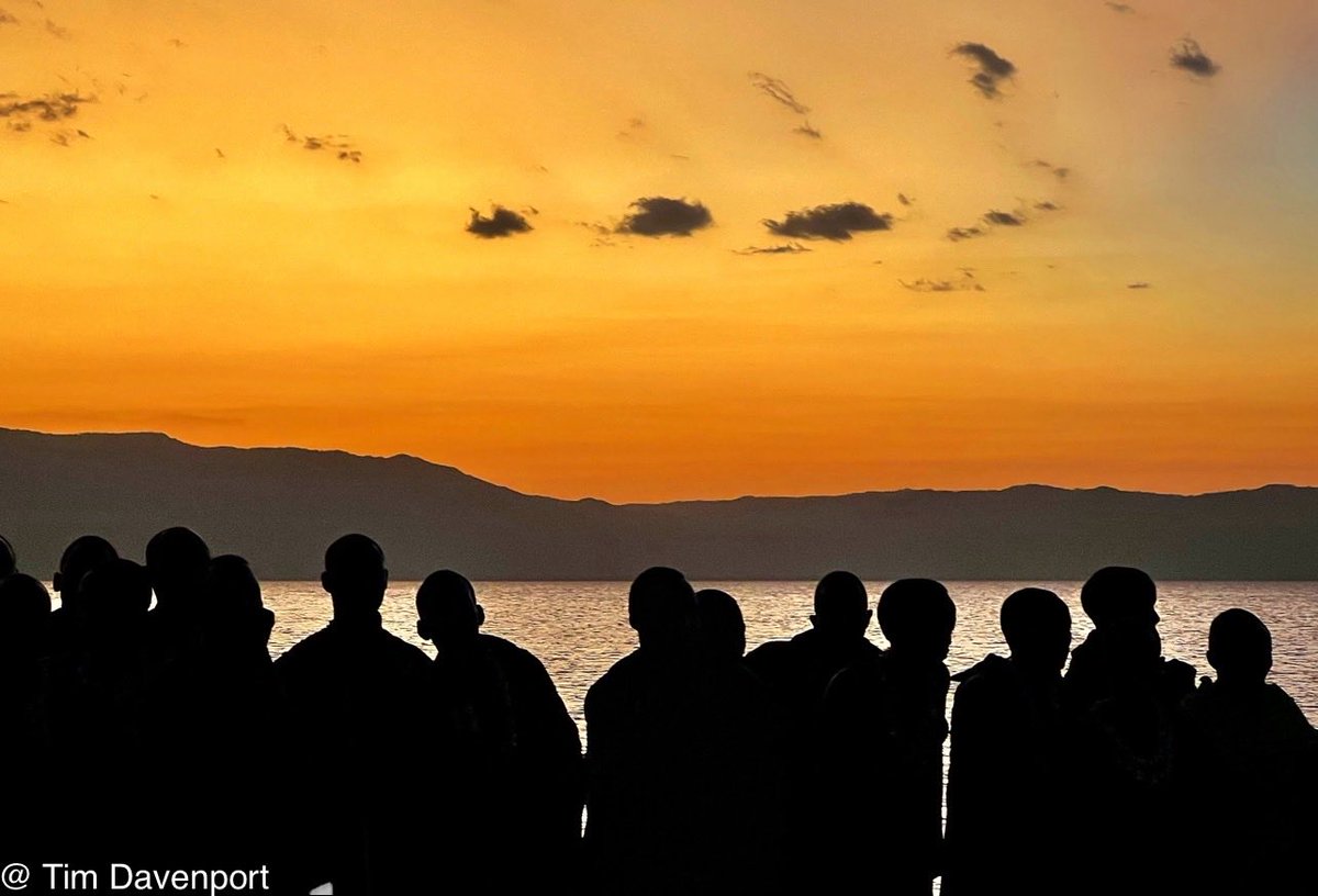 Maasai sunset, Manyara conservancy.
