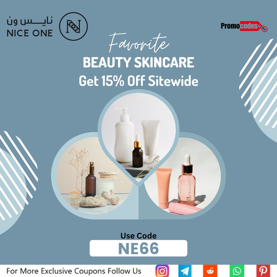 promocodesgcc's tweet image. 🎉Niceone! A new way to discover the best beauty!
🛍️You are welcome to use the coupon code NE66 and get 15% off for any order. Niceone offers all the beauty products that you need.✨
#niceonecode #discountcode #shopnow #makeuplovers #coupondiscount #uaeoffers #promocodesgcc
