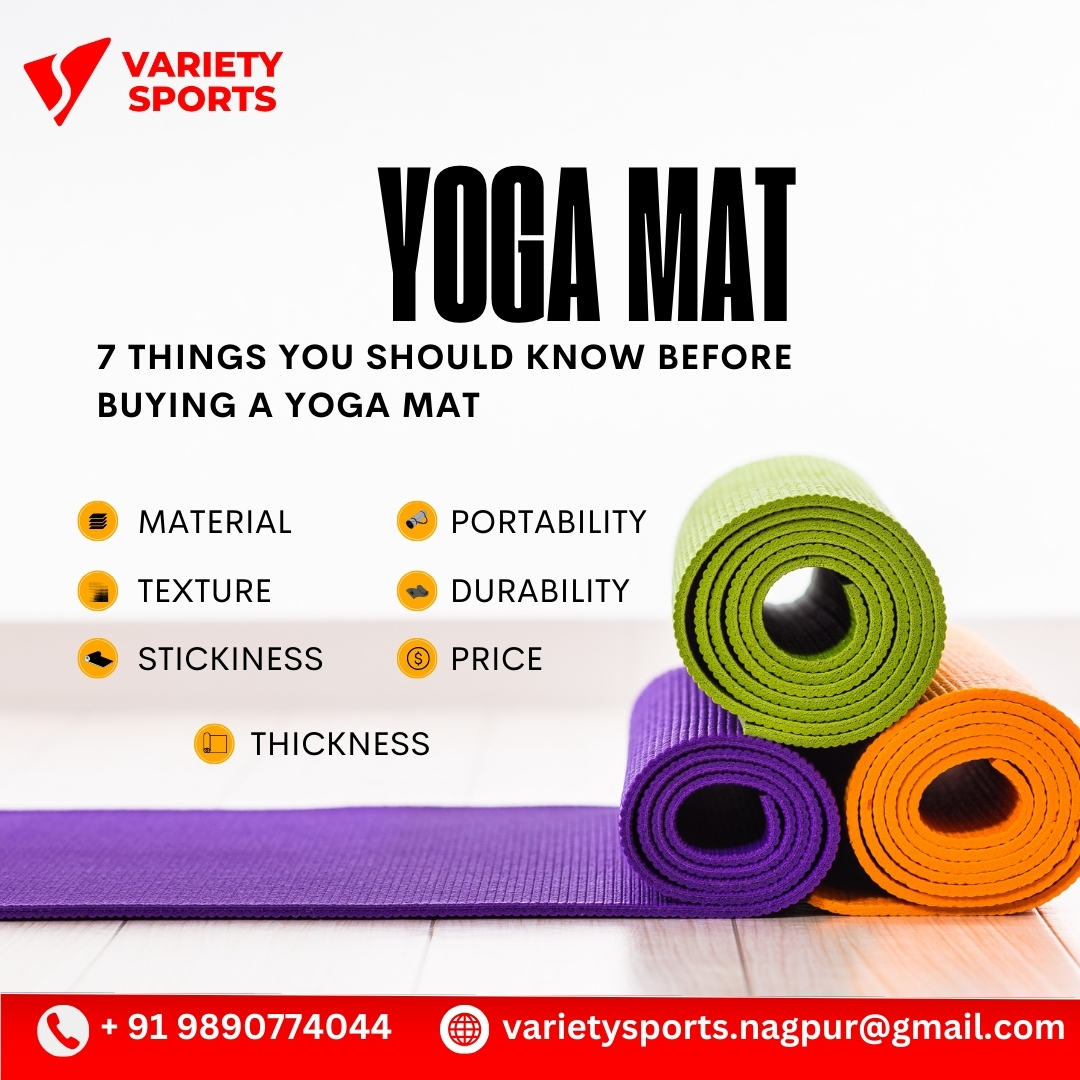 Variety_Sports_'s tweet photo. 🧘‍♀️ Before buying a yoga mat, consider these 7 things: material, portability, texture, durability, stickiness, price, and thickness.
#YogaEveryday #FitnessGoals #MindfulMovement #HealthyLifestyle #YogaLove #WellnessJourney #SelfCare #YogaLife #StayActive #yogamat https://t.co/pvIn0LTc4f