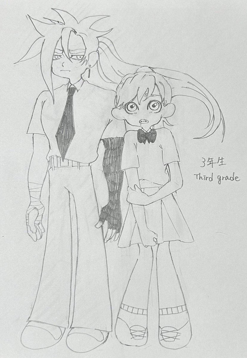 IbC5ecVlJr98902's tweet photo. #InsideOut2 
#InsideOut2fanart 
#envy
#anxiety 
#joy
#Lance 
#Riley
#oc 

インへ高校　三年&amp;転校生

オリジナルインへキャラクター
・イキガイ（Purpose）
・アキラメ（Give up）
・プライド（Pride）
・ケンキョ（Kenkyo）
・？

インへ高校部活
・女バレ
・漫研 https://t.co/7NjpCAUtHd