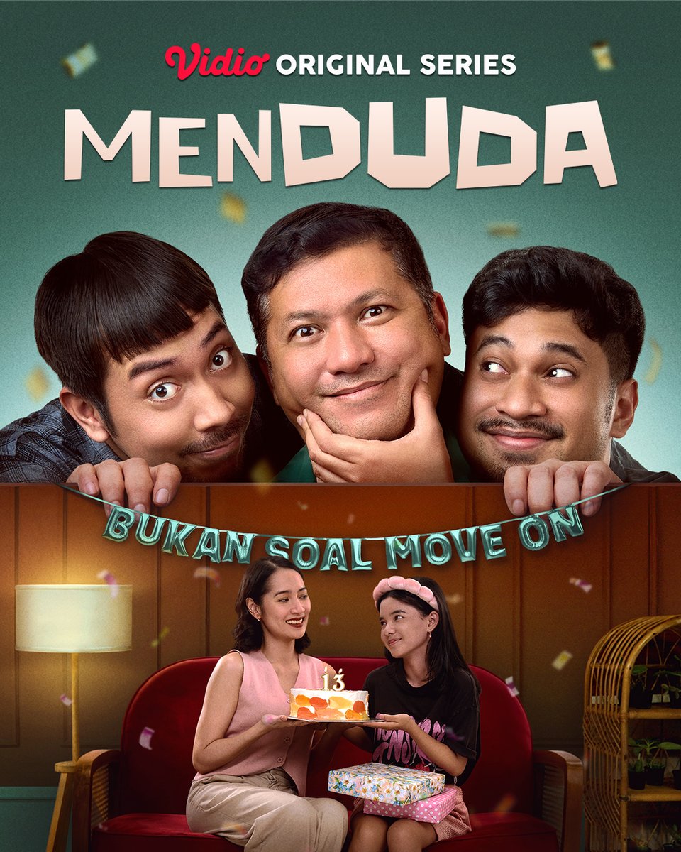 vidio's tweet photo. Apa arti di balik senyum Dimas (Gading Marten)? Apakah ini senyum bahagia karena sejak jadi duda dia bebas ngapain aja?

Biar Dimas yang menjawab di Vidio Original Series: Menduda.  Tayang 20 September 2024, hanya di Vidio.

#VidioOriginalSeries #Menduda https://t.co/76xeKAStwg