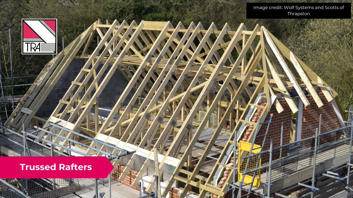 TrussedRafter's tweet photo. Trussed rafter roofs are more than just a structural component, they can also add #aesthetic value to a building. 

Read more about trussed rafters via our website: 
https://t.co/XdgegIDP6b

 #EngineeredTimber #Construction https://t.co/lalxrGaH8j
