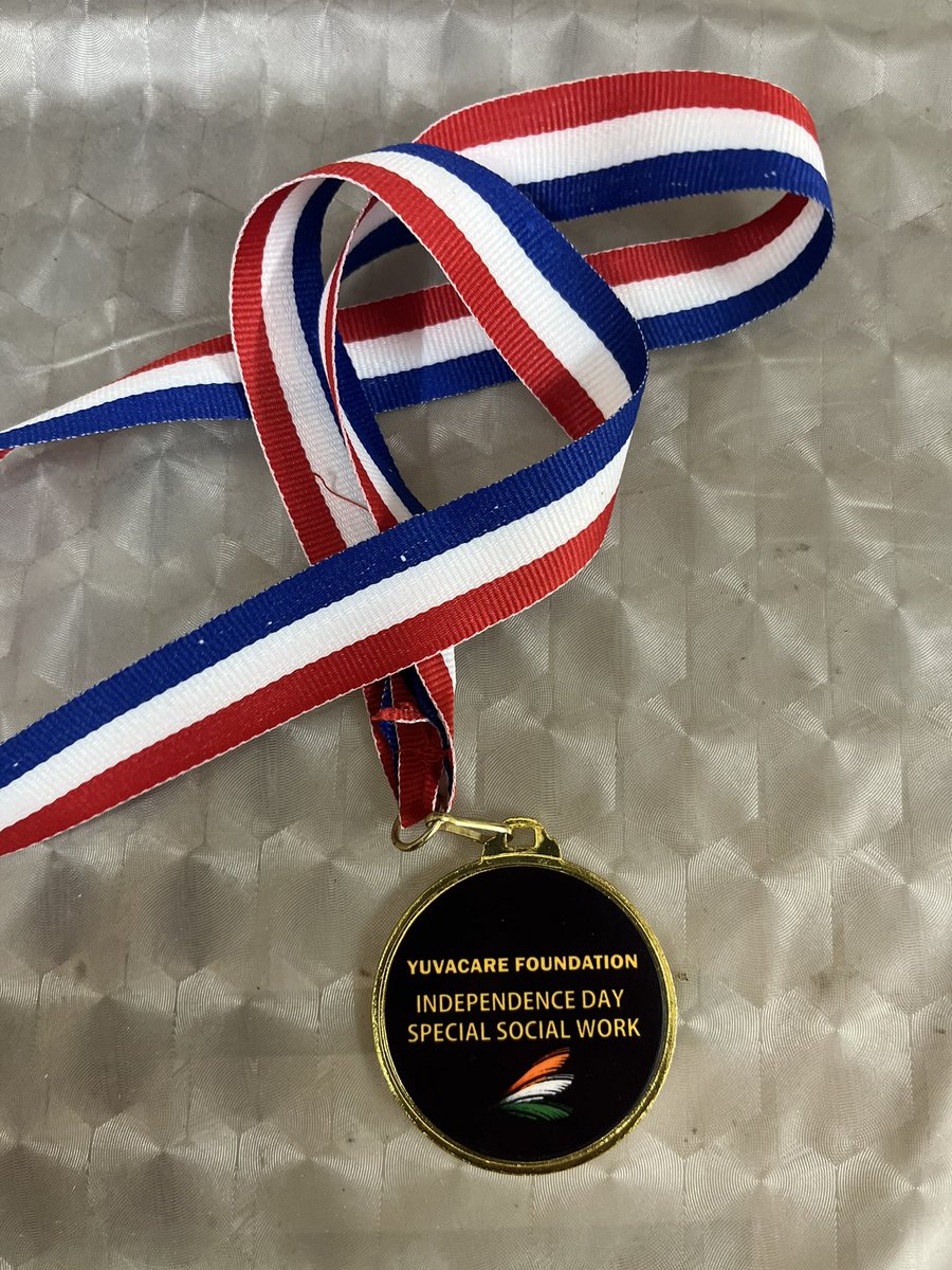 care_yuva's tweet photo. BBC News has awarded a special gold medal to Yuvacare Foundation for its social work of distributing clothes to the underprivileged on Independence Day 2024. #yuvacare 
#BBNews #proud #Appreciation 
#socialwork
#SpreadLove #spreadsmile https://t.co/xnnbhF3R7h