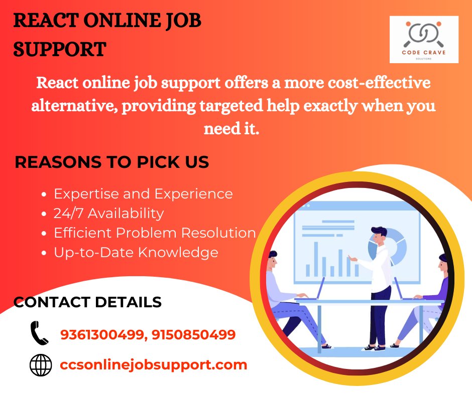pri17664's tweet image. Are you looking for expert guidance to excel in your React projects?
📞 9361300499, 9150850499
🌐bit.ly/3RPkRqw
#ccsonlinejobsupport #reactjobsupport #jobsupport #onlinejobsupport