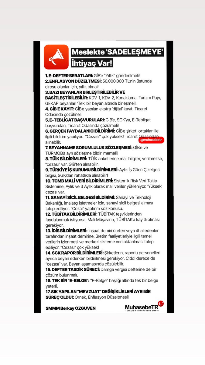 Berkayozguven_'s tweet photo. Meslekte ‘Sadeleşme’ ❗️

@muhasebetrcom https://t.co/Cx48Pa2gcI