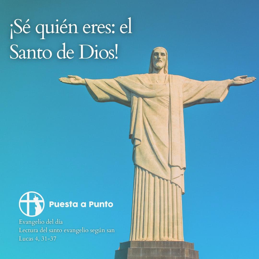webpuestapunto's tweet photo. 💪 Jesús no dialoga con el mal; lo enfrenta con autoridad y poder. Sin vacilar, manda callar al demonio y lo expulsa, liberando al hombre sin causarle daño. Así es la fuerza de Su palabra ✨

#hoy #actualidad #cristianos #amor #santidad #alegría #Evangelio #Señor #felicidad #Fe https://t.co/bLEGccdnzW
