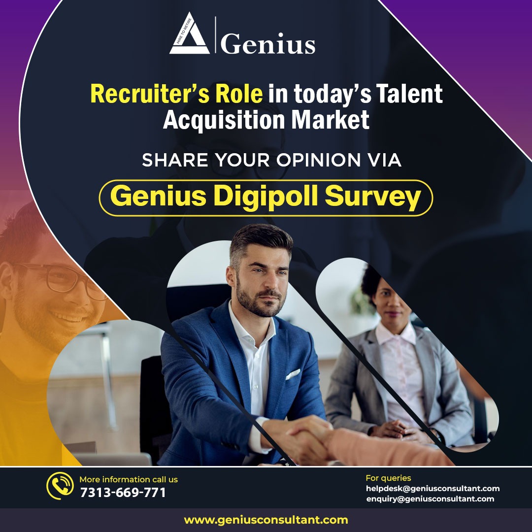 Shape the Future of Talent Acquisition with Genius Consultants Limited! 🌟 We're exploring the evolving role of recruiters in today's dynamic job market. 📈💼 

Share Your Opinion - forms.gle/9TW38u4Z4vVuNu…

#TalentAcquisition #GeniusConsultants #HRInsights #GeniusConsultantsLtd