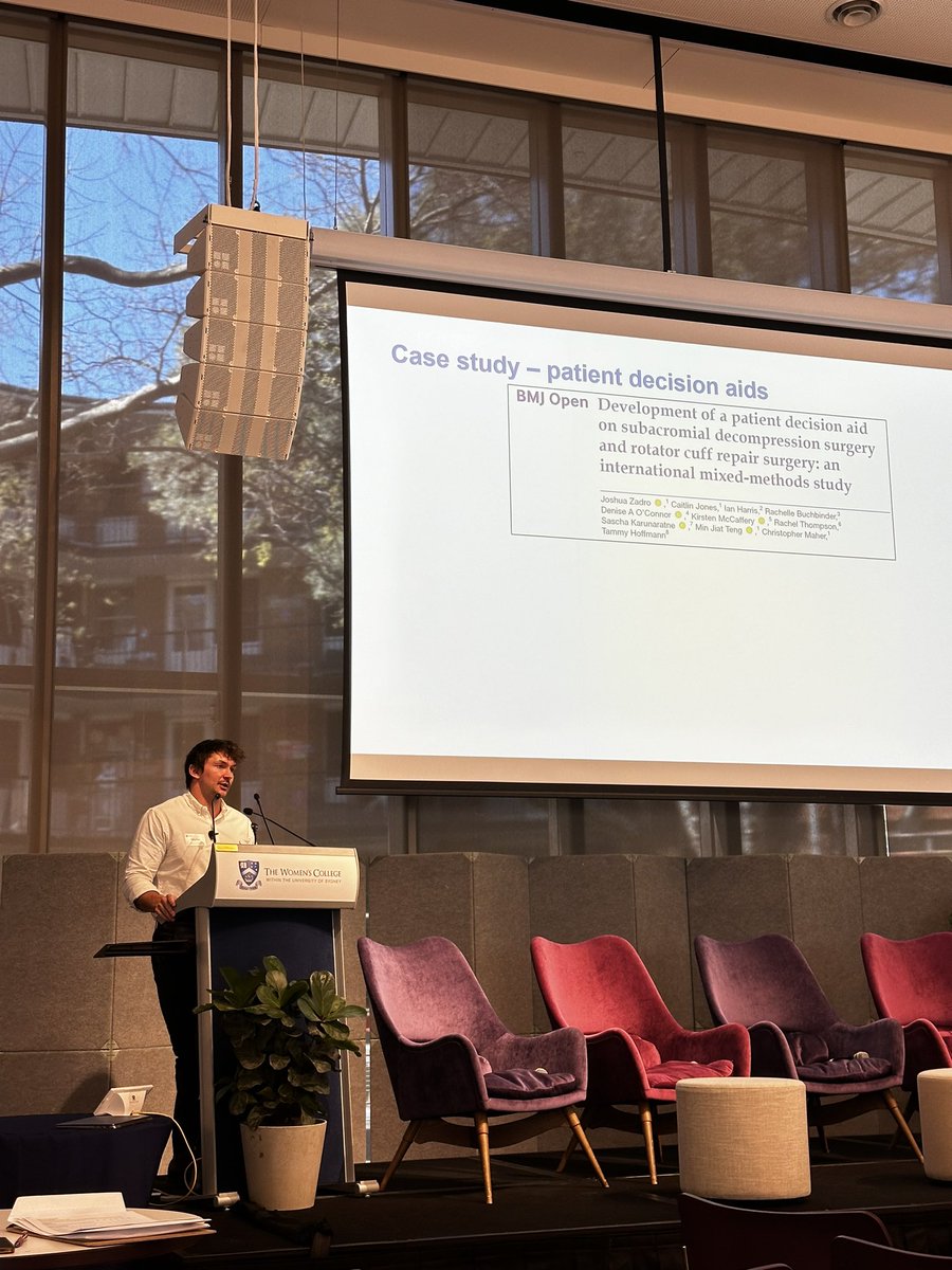 josiicomachioo's tweet photo. Amazing insights today from @rodrizzo_pain @zadro_josh #BernadetteBrady 

Optimising Pain Management across the Lifespan symposium https://t.co/SVaOBGBMRn