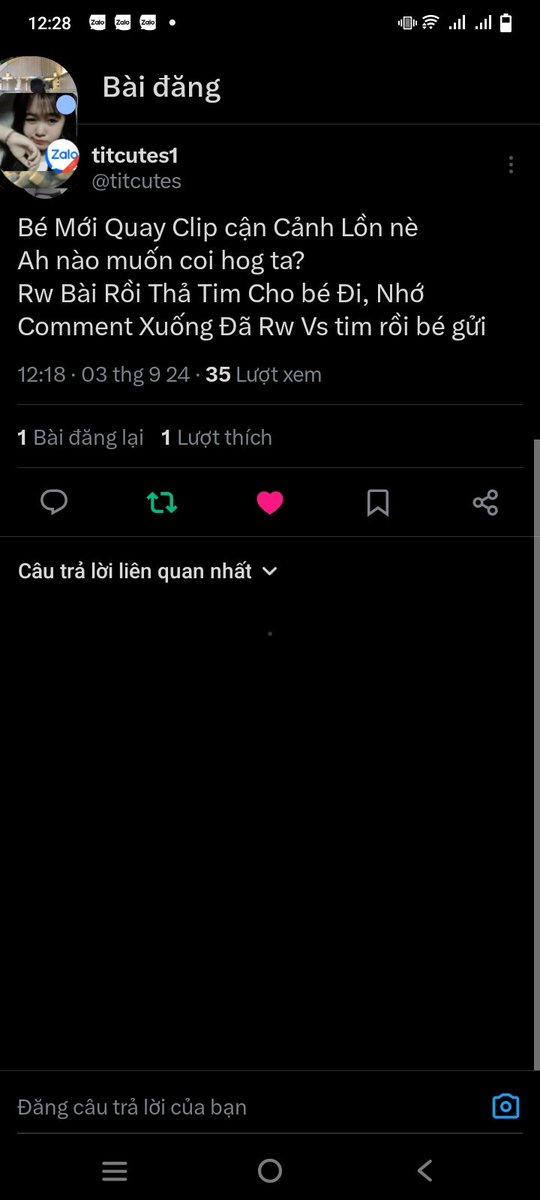 KhungIdo's tweet photo. @titcutes Ròi ạ https://t.co/xtunhzWfv0