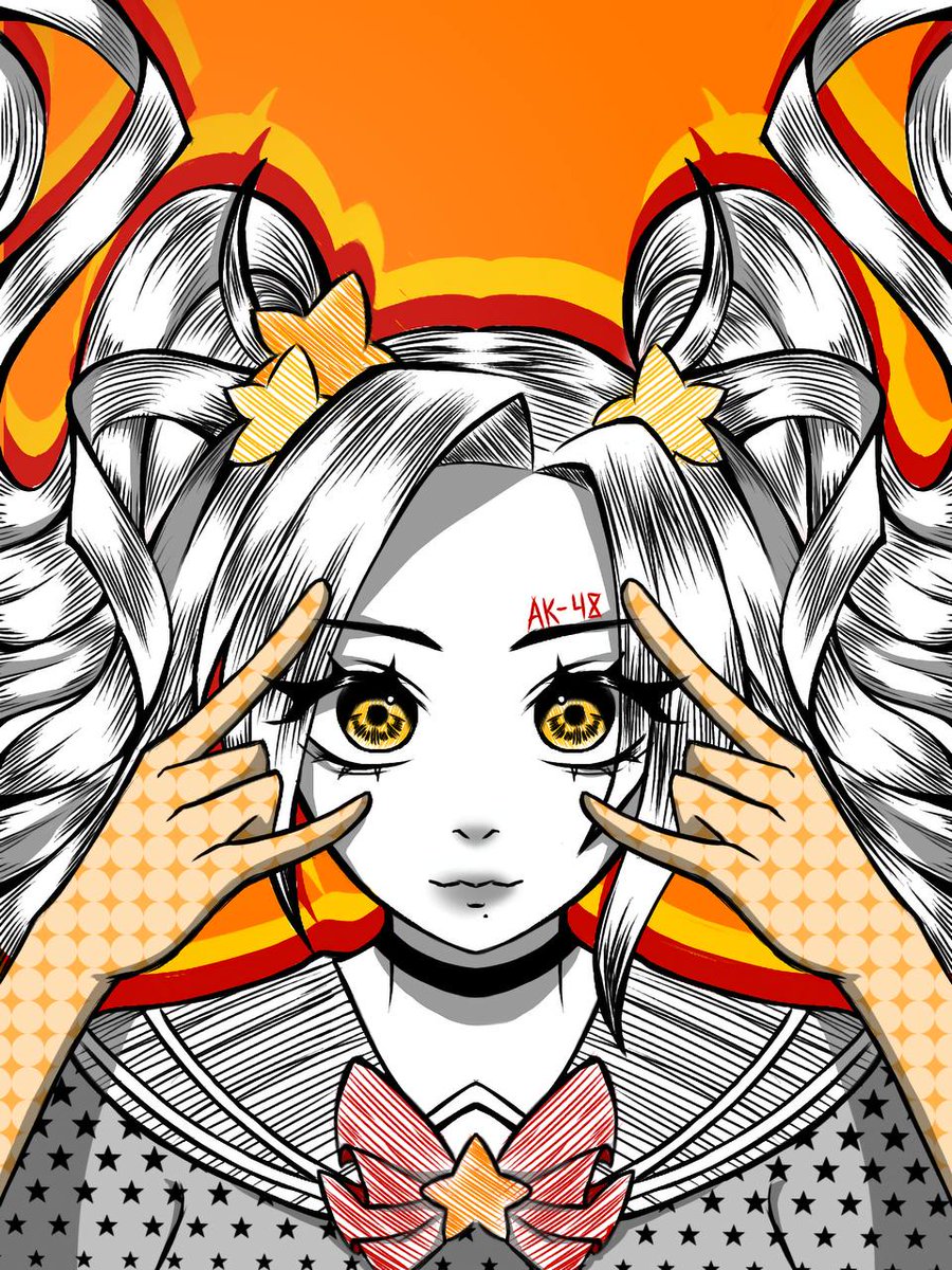 AK_48L's tweet photo. I've been busy lately, anyway here's my oc cosplaying as Sailor Moon!😋
.
#artmoot #artmoots #ArtistsOfTwitter #artist‼️ let me see your OC too😞 https://t.co/9VxYUi0pw4