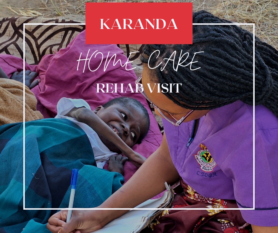 KarandaHospital's tweet photo. The Karanda Community Care team partnered with the Rehab Department to visit a patient with cerebral palsy,  providing necessary care to alleviate pain and other symptoms from his disease.

Learn more at https://t.co/nNRI5dwCkF https://t.co/M2kLgOaK7O