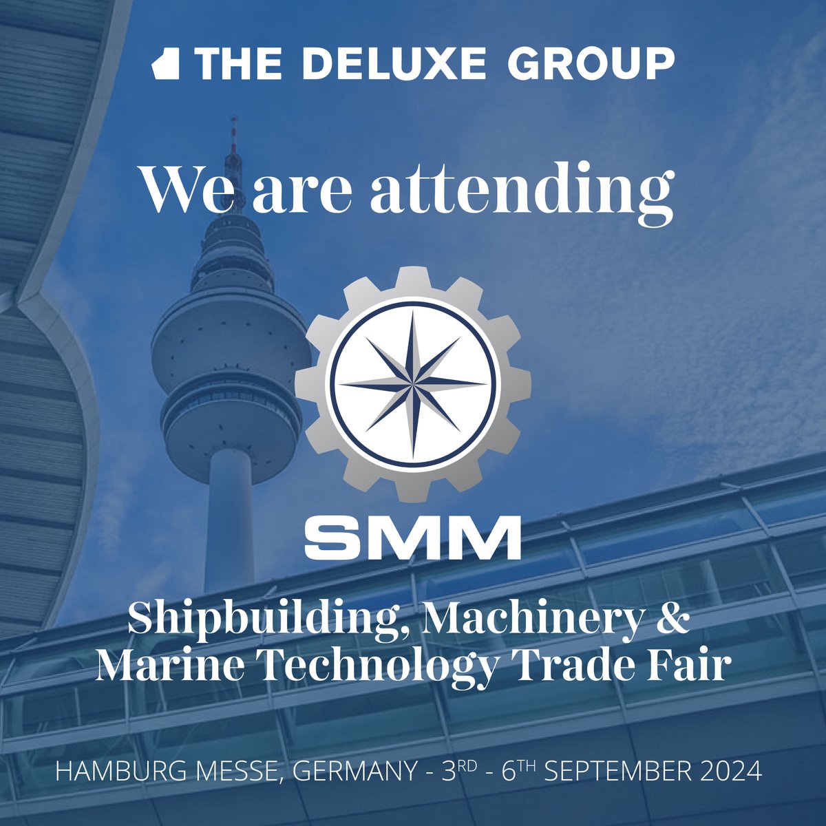 The Deluxe team will be attending the <a href="/SMMfair/">SMM</a> this week, We are looking forward to meeting both new and familiar faces that are leading global figures within the maritime industry. If you wish to arrange a meeting with us, please contact karen.argue@thedeluxegroup.com