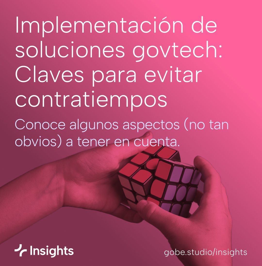 Govtech Studio | GOBE (@gobe_studio) on Twitter photo 🚀 Nuevo Gobe Insight de nuestra experta en Administraciones Públicas <a href="/LuciaErrandonea/">Lucia Errandonea</a> sobre las claves para implementar soluciones GovTech en el sector público. Aprende a evitar problemas.
gobe.studio/insights/imple… 🚀 Nuevo Gobe Insight de nuestra experta en Administraciones Públicas <a href="/LuciaErrandonea/">Lucia Errandonea</a> sobre las claves para implementar soluciones GovTech en el sector público. Aprende a evitar problemas.
gobe.studio/insights/imple…