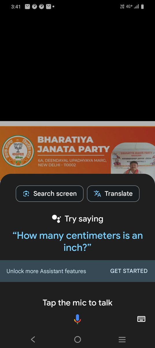 Happy to enroll in world largest political party BJP today on the launching date of membership drive.