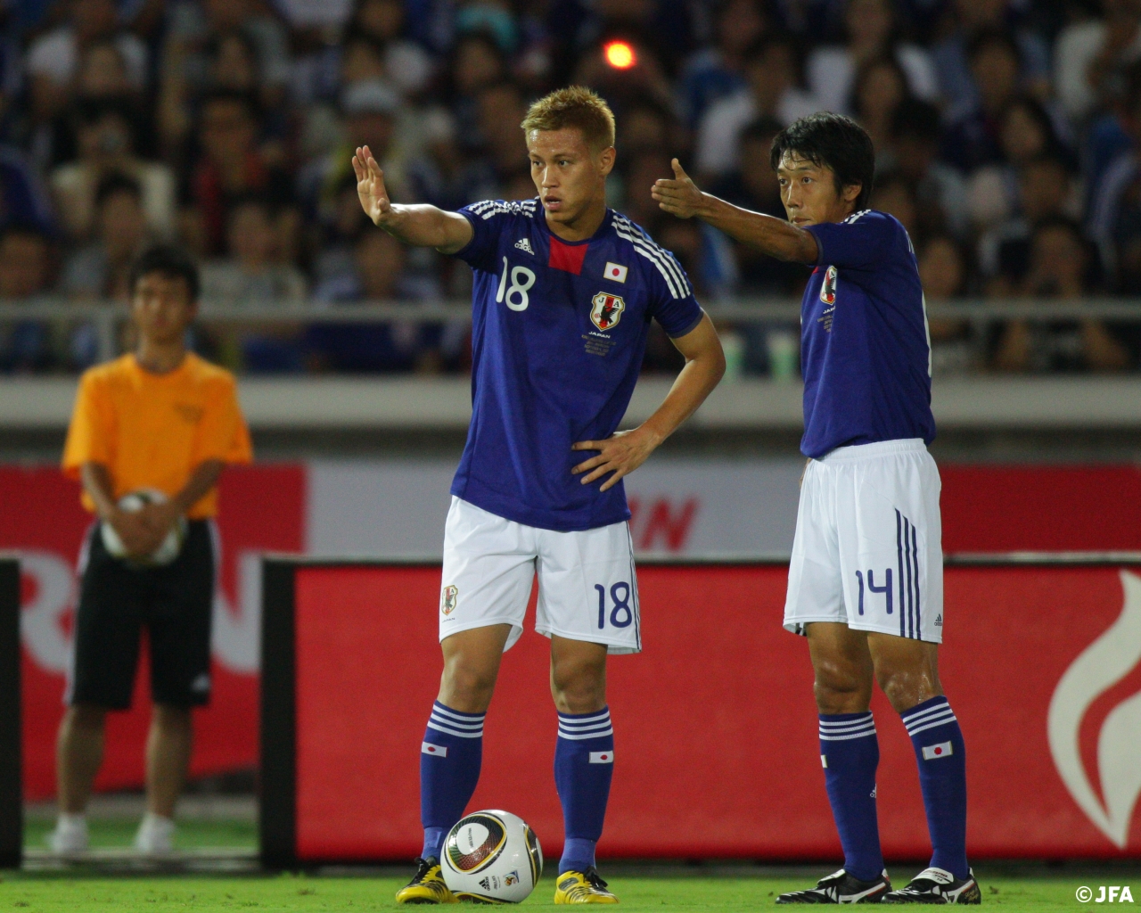 SAMURAI BLUE 2010 日本代表公式商品メモリアルフレーム切手