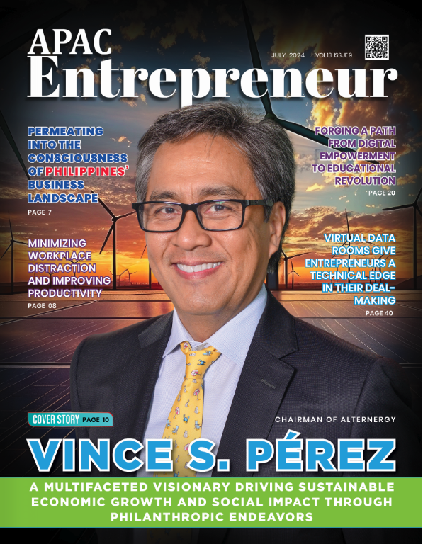 alternergycorp's tweet photo. Alternergy Chairman Vince S. Perez on the cover of APAC Entrepreneur Magazine

Read the cover story on page 10: https://t.co/yTk28KeSMd https://t.co/1dh0vSgFTk