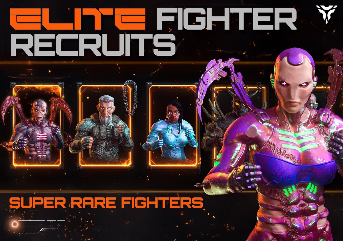 VFLGame's tweet photo. Get ready to flex in the VFL arena! 💥 These new Elite fighters are ultra-rare (only 1/300), and they’re packing advanced perks, insane stats, and exclusive gear. If you’re lucky enough to unlock one, you're about to dominate! 👊 #VFL #RareUnlock #EliteFighters @VulcanForged https://t.co/teNeKoVFP1
