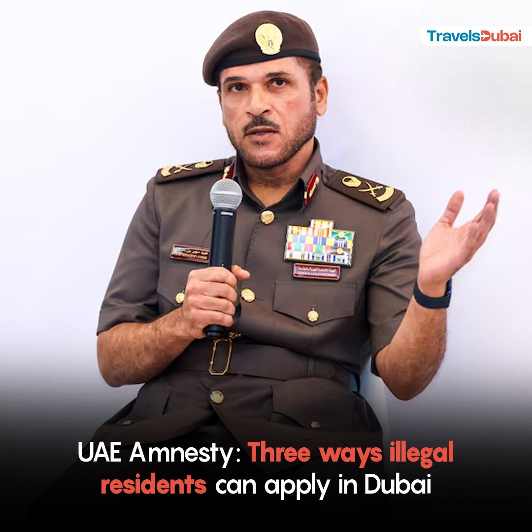 travelsdubaione's tweet image. Want to know how you can legalize your stay in the UAE? The UAE government has launched an amnesty program that offers three simple ways to apply for legal status. 
For more information, visit us at travelsdubai.com.
#UAE #AmnestyProgram #LegalStatus #Dubai