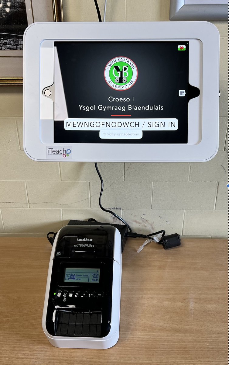 iTeach_Wales's tweet image. Sign In App Visitor Management system all set up for @BlaendulaisPS 

Sign In App stores all visitor information securely in the cloud with real time visibility and ensuring compliance with GDPR and safeguarding policies.

@signinapp 
#iTeachSupport #SupportMadeSimple