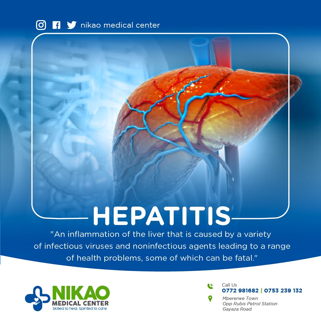 Get Tested  today!
#KnowyourStatus
#NikaoMedicalCenter