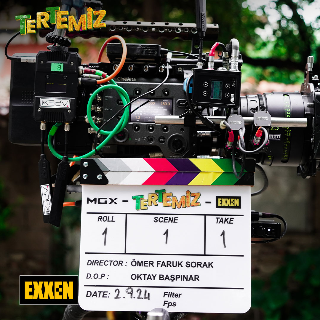 #Tertemiz bir şekilde sete çıktık 🧽

Yakında #EXXEN’de 💛
<a href="/exxentr/">Exxen</a> <a href="/mgxfilm/">mgxfilm</a>