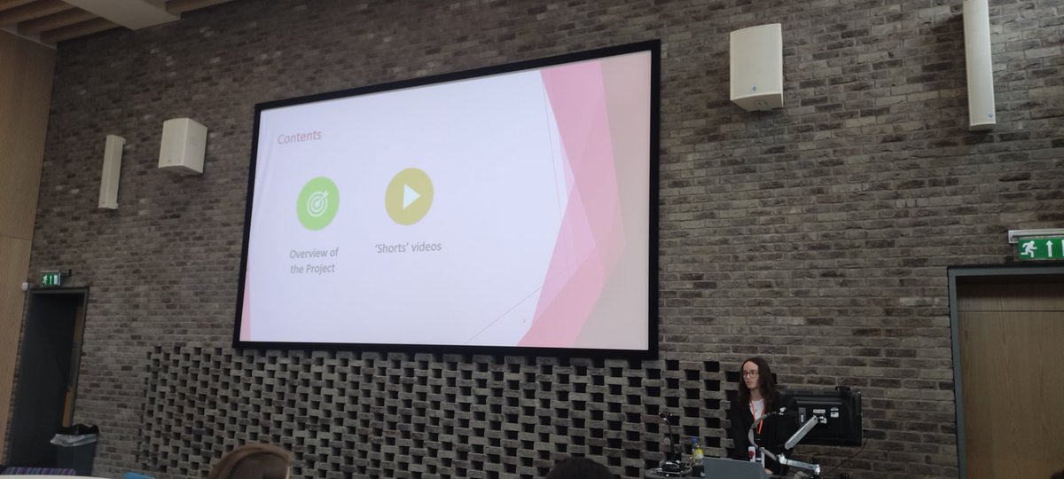 willpkay's tweet photo. So proud of our absolutely fantastic summer internship student Megan presenting our Bioscience Shorts at #BioSummit2024. Not even in her second year of our UG degree and presenting like she's being doing it for years! https://t.co/1cFGvrbjPl