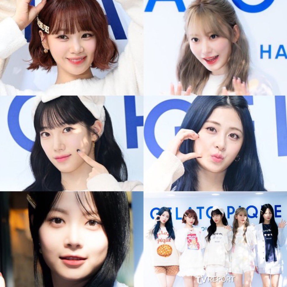 #LE_SSERAFIM at the GELATO PIQUE Launch Party in Seoul