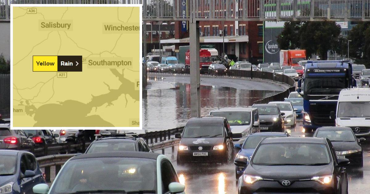 Southampton braced for heavy rain as weather warning issued dlvr.it/TClWb3