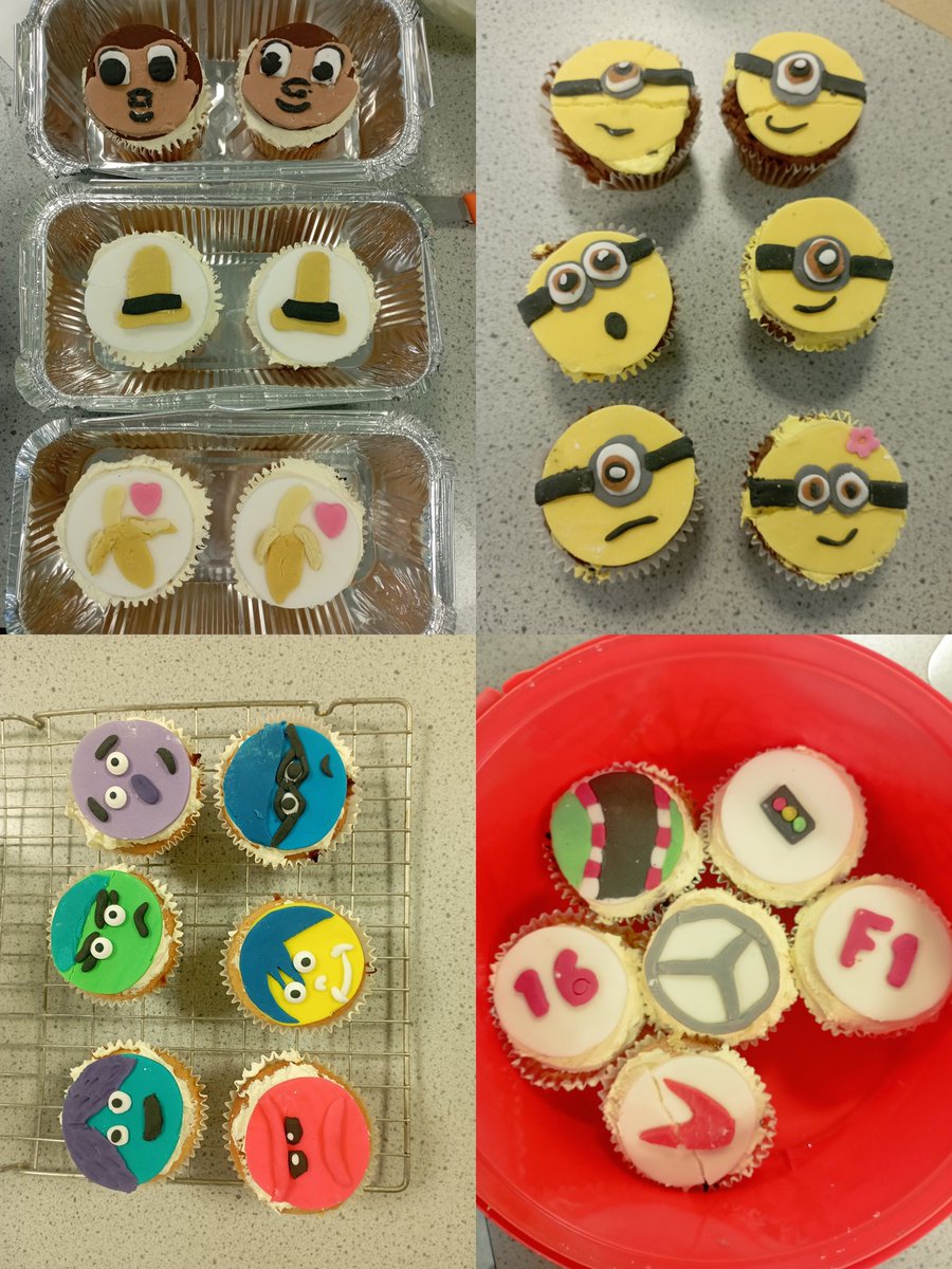 CalderheadHE's tweet photo. Look at these incredible cakes made by our talented N5 Practical Cake Craft class. This was their first attempt at modelling with sugar paste and I am sure you will agree we have some very creative young bakers 🎂🤩 @CalderheadHS https://t.co/lAaorhzup3
