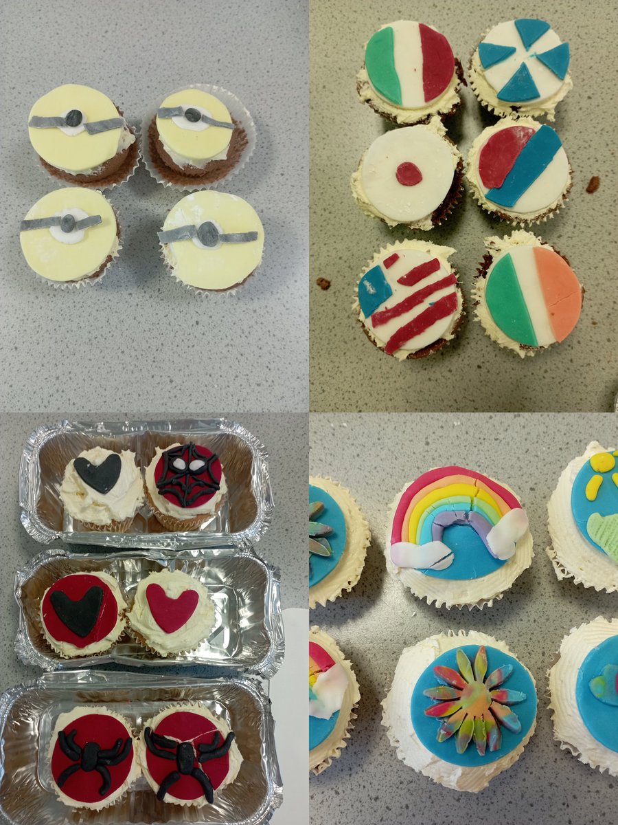 Look at these incredible cakes made by our talented N5 Practical Cake Craft class. This was their first attempt at modelling with sugar paste and I am sure you will agree we have some very creative young bakers 🎂🤩 <a href="/CalderheadHS/">Calderhead HS</a>