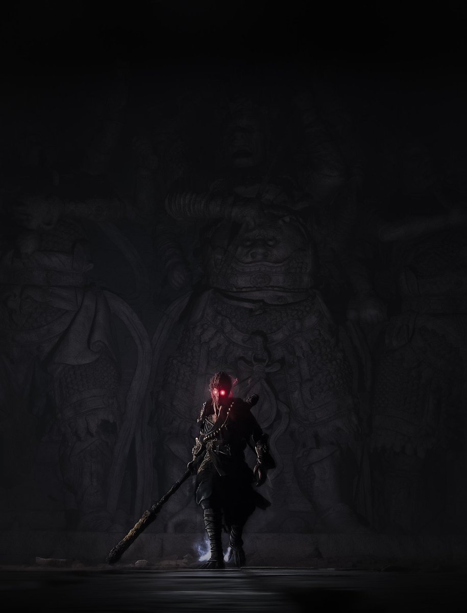 黑·悟空

#BlackMythWukong 
#VirtualPhotography