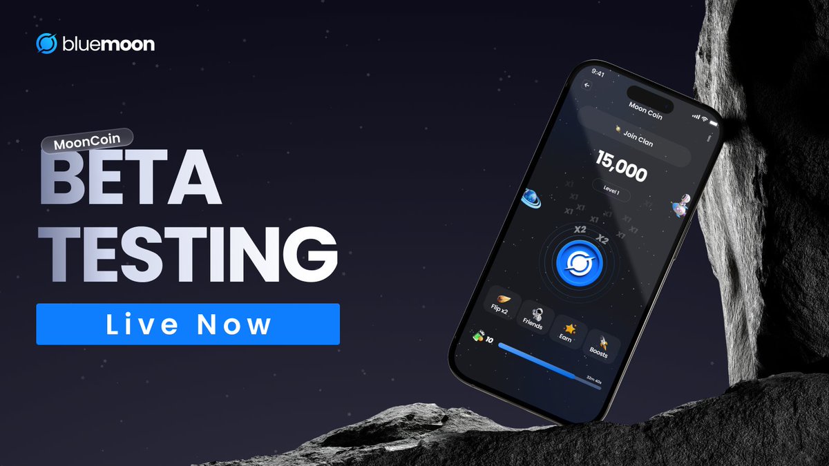 MoonCoin Beta Testing is now LIVE! 
Be among the first to experience the future of gaming. 
Join us by filling out the form on Telegram and start testing today!
We will select the users in a few days. 
Stay Tuned!

Join Here: 👇form.jotform.com/242238071631046
The form is live from today