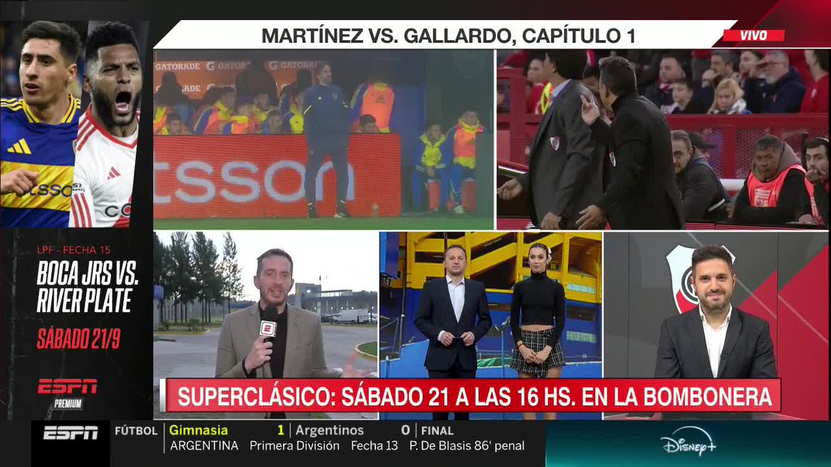 SportsCenter (@sc_espn) on Twitter photo Arrancamos la mañana de #SportsCenter con <a href="/chubonelli/">Chechu Bonelli</a>, Pablo Ferreira y todas las novedades de Boca y River:
🎙️ <a href="/EmilianoRaddi/">Emiliano Raddi</a>
🎙️ <a href="/juanbalbi9/">Juan Patricio Balbi</a>
📺 #DisneyPlus Arrancamos la mañana de #SportsCenter con <a href="/chubonelli/">Chechu Bonelli</a>, Pablo Ferreira y todas las novedades de Boca y River:
🎙️ <a href="/EmilianoRaddi/">Emiliano Raddi</a>
🎙️ <a href="/juanbalbi9/">Juan Patricio Balbi</a>
📺 #DisneyPlus