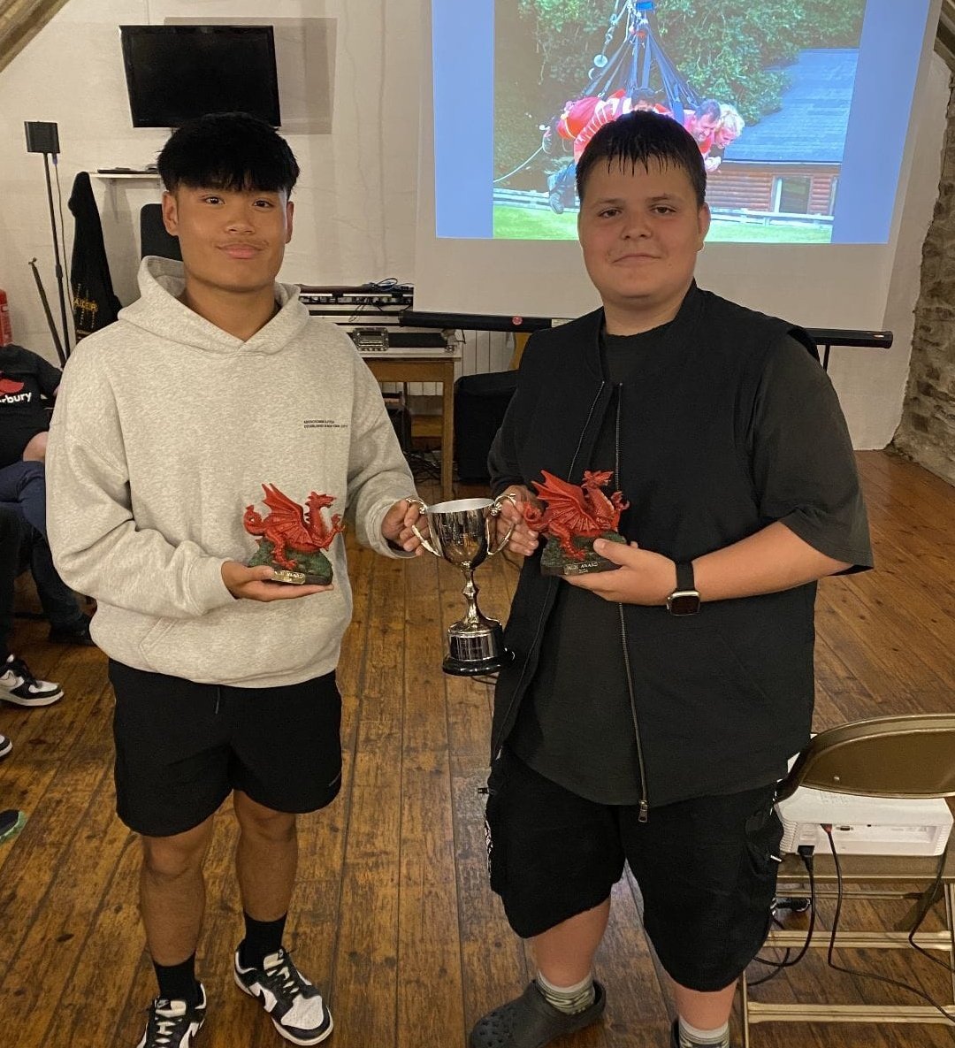 BGCWales's tweet photo. Proud to announce our winners of this year's Albrecht Niessner Award! 🤩

This award celebrates personal growth &amp; contributions to the exchange &amp; the embodiment of the ethos of the exchange in honour Albi. 

Congratulations to Ethan and Fabi on winning the award! 🏆

@TaithWales https://t.co/zZY5ZmqYdZ