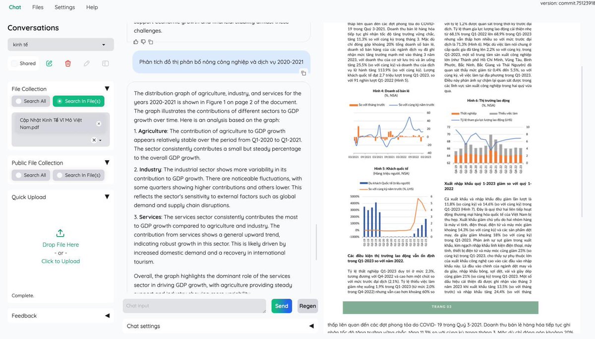 giacomomarciani's tweet photo. Kotaemon: An open-source RAG (Retrieval Augmented Generation) tool for chatting with your documents and building RAG pipelines.

Cool!

https://t.co/JQBYfU5pIC

#Kotaemon #AI #GenAI #RAG #TechNews #CoolGitHubRepo https://t.co/BkWhLtme1U